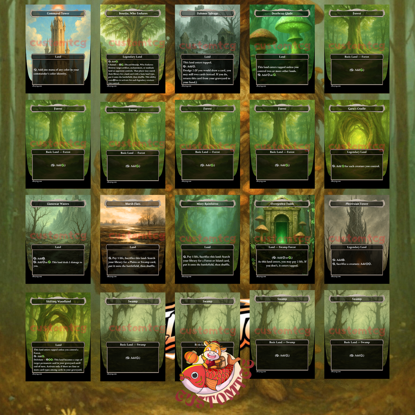 The Mycotyrant Custom Deck
