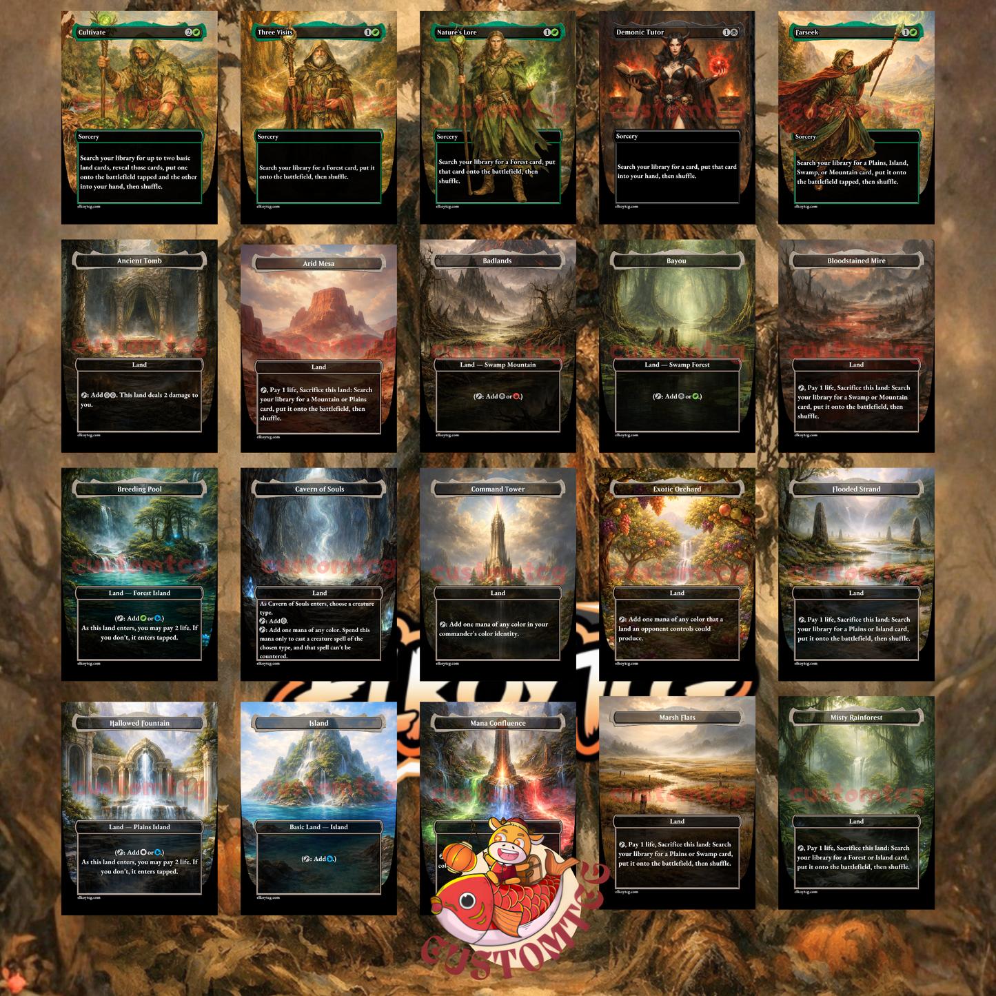 Reaper King Custom Deck