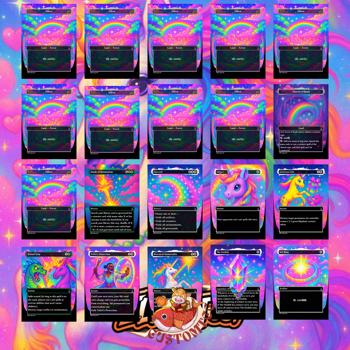 🌈 Lathiel, the Bounteous Dawn – Custom Deck