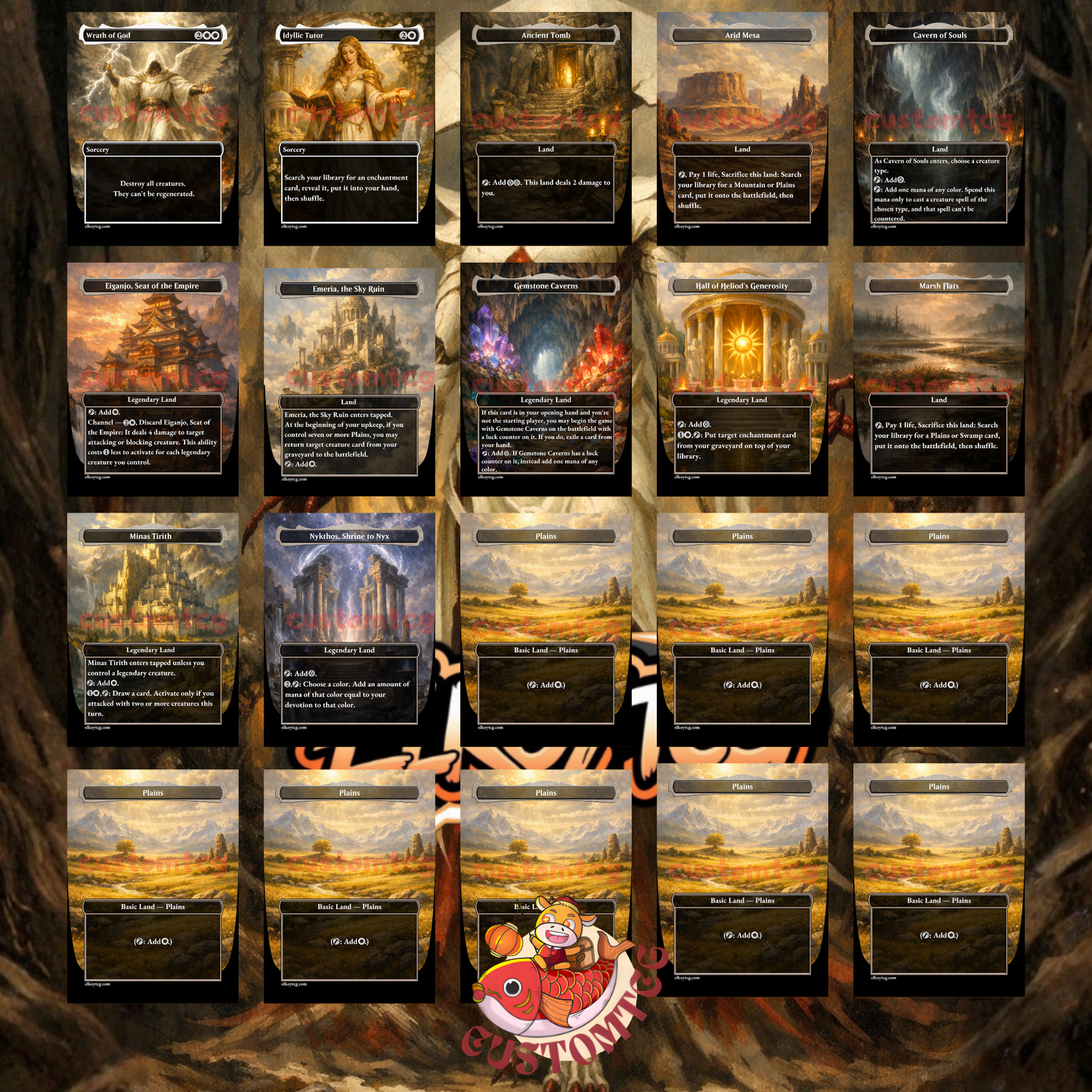 Elesh Norn, Mother of Machines Custom Deck