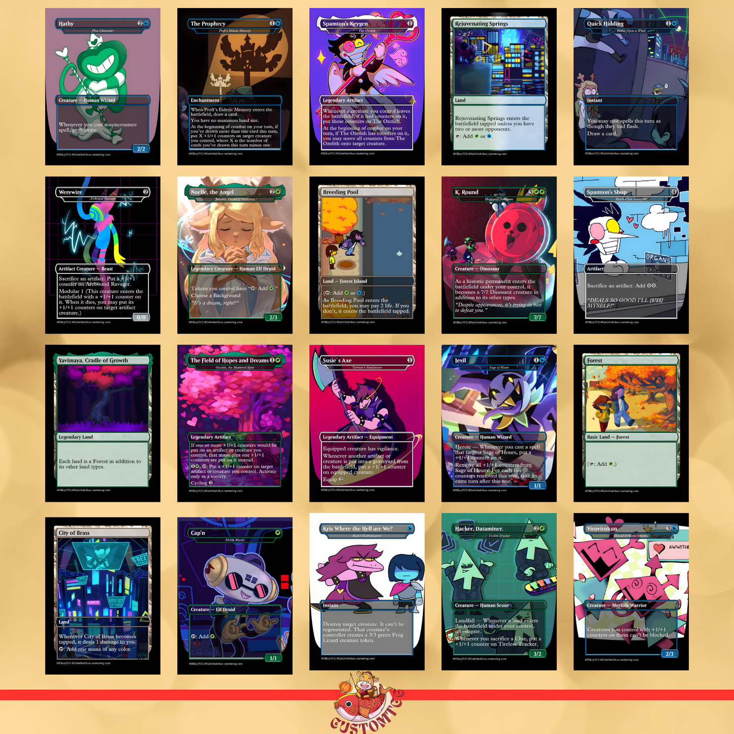 Deltarune Custom Deck