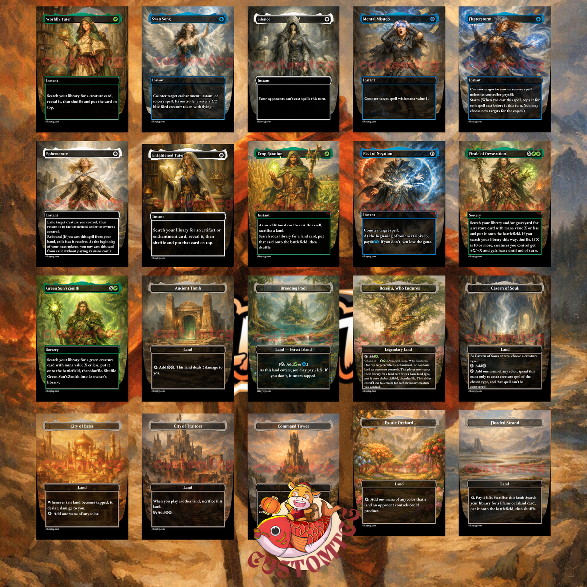 Aang, at the Crossroads — Bant Clone Custom Deck