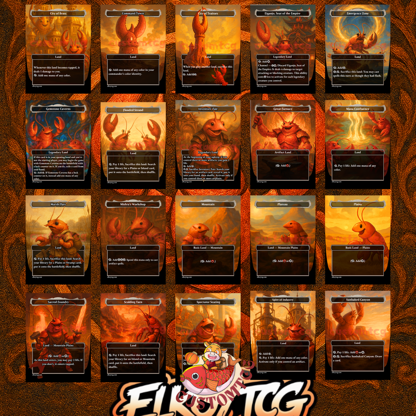🦞 Custom Lobster Deck – Ragost, Deft Gastronaut