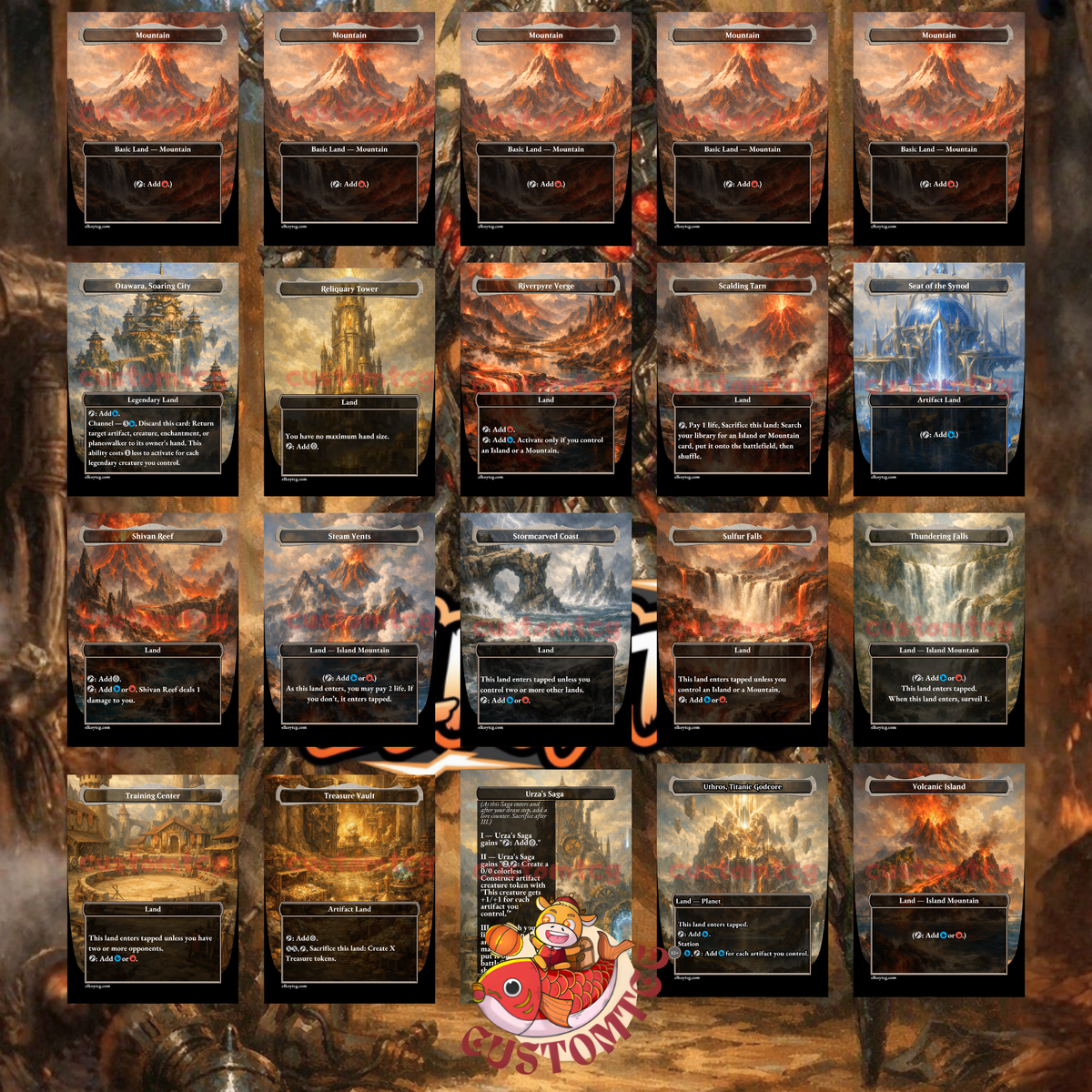 Brudiclad, Telchor Engineer Custom Deck