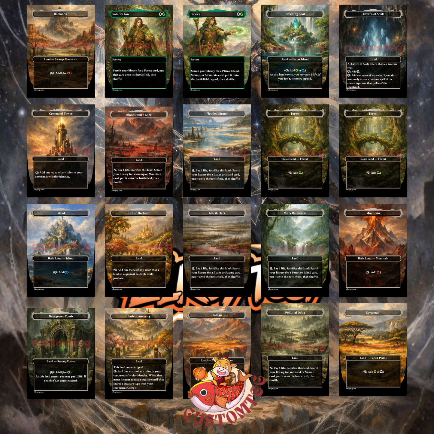 Cosmic Spider-Man Custom Deck