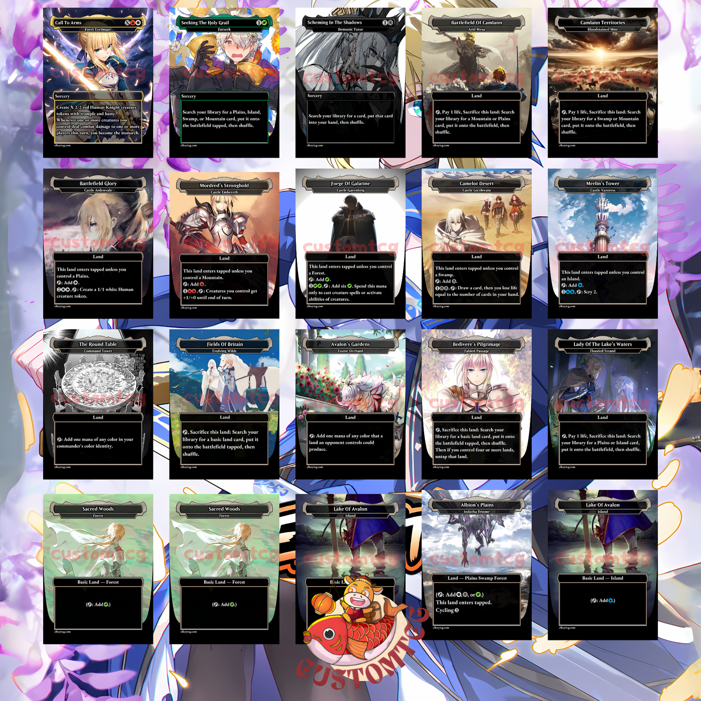 Fate Round Table V4 Custom DecK