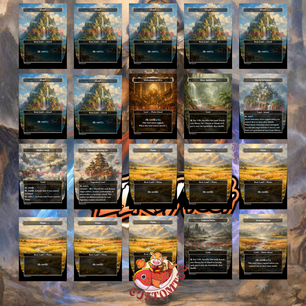 Zethi, Arcane Blademaster Custom Deck