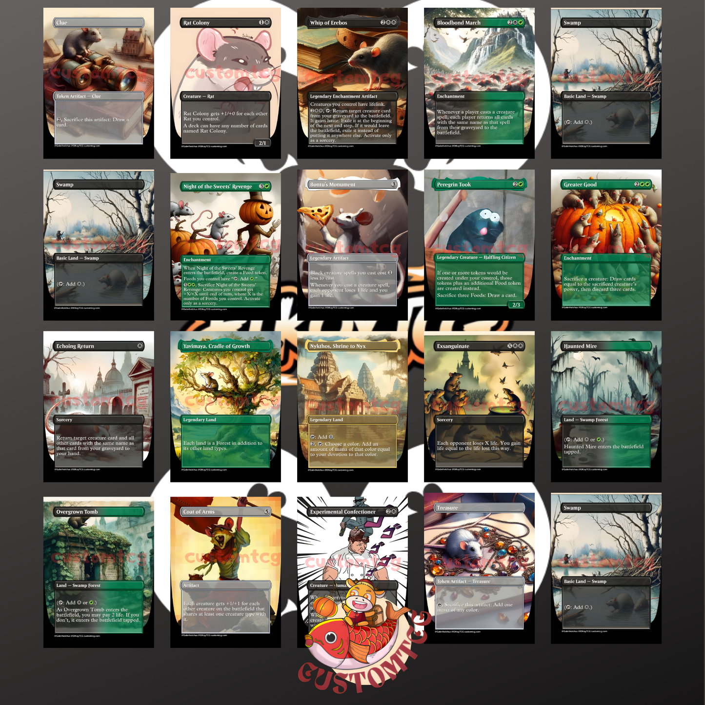 Gyome Custom Rats Deck
