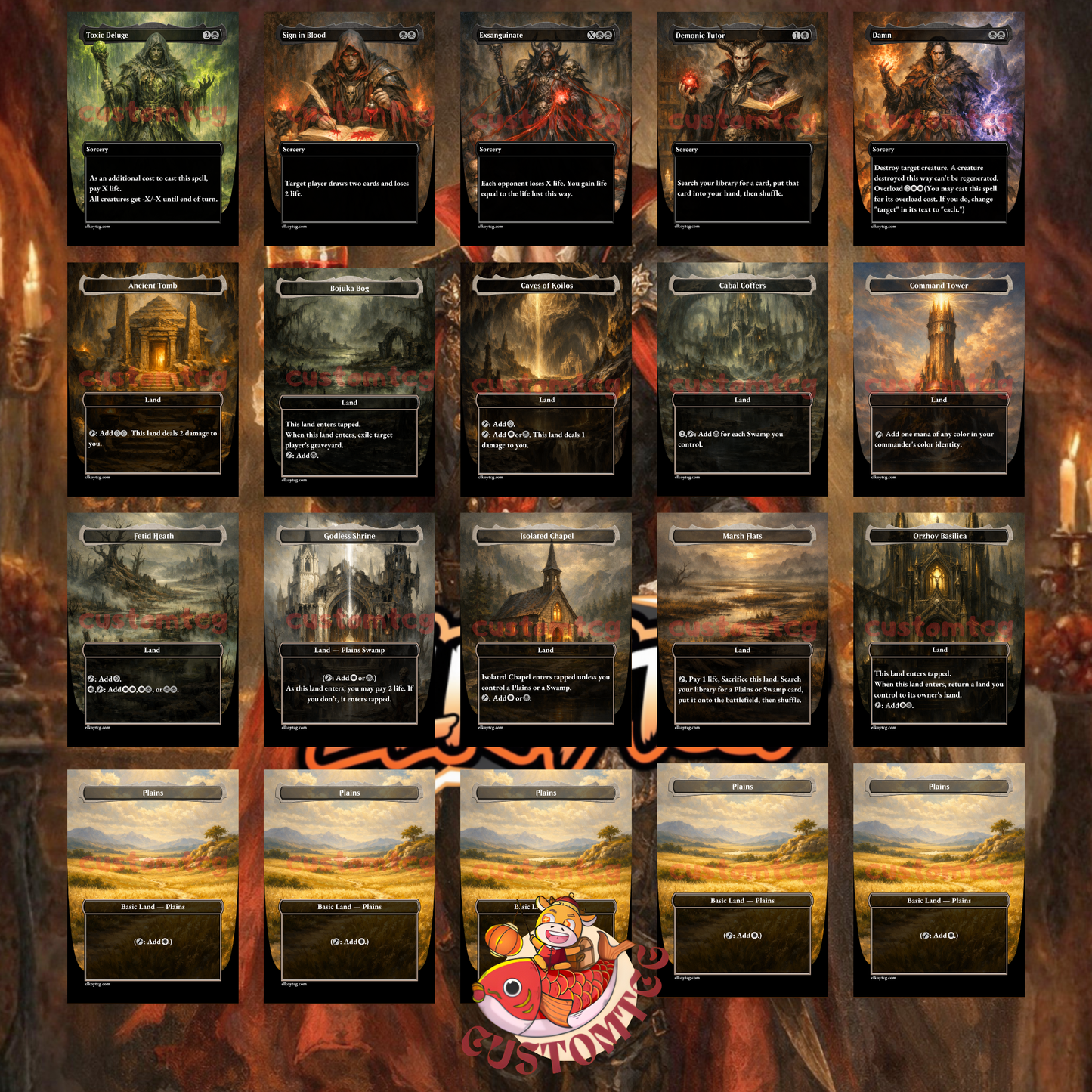 Astarion, the Decadent Custom Deck