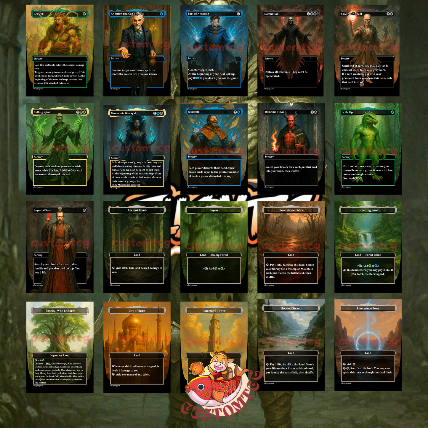 💀 Kotis, the Fangkeeper — Custom Deck