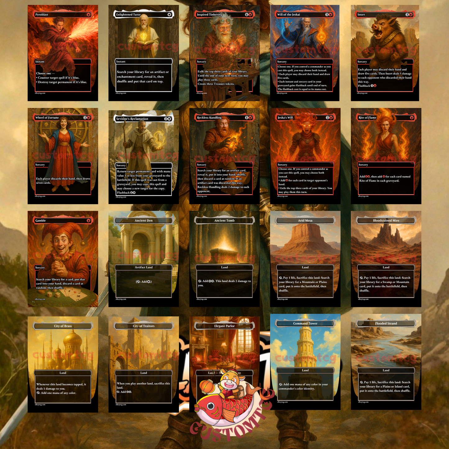 ⚙️ Sami, Wildcat Captain — Custom Commander Deck