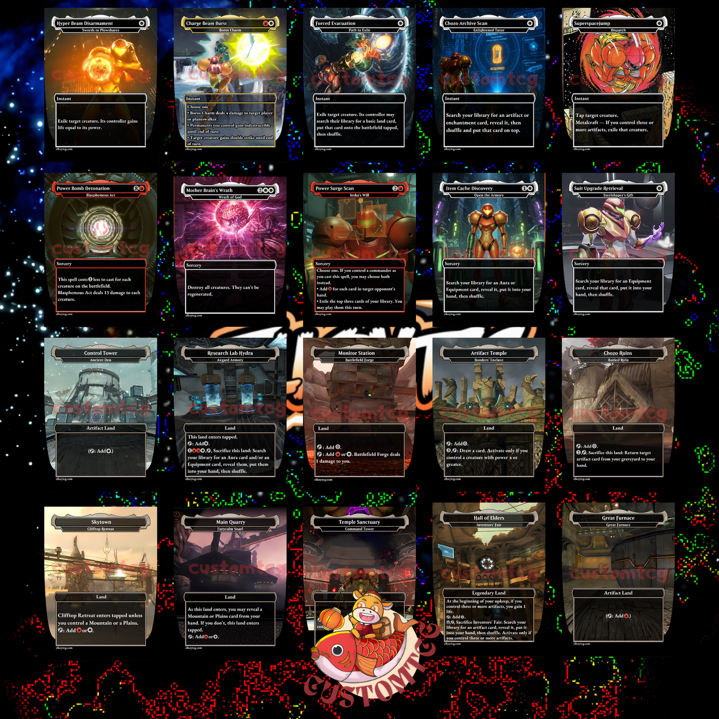 Metroid V2 Custom Deck