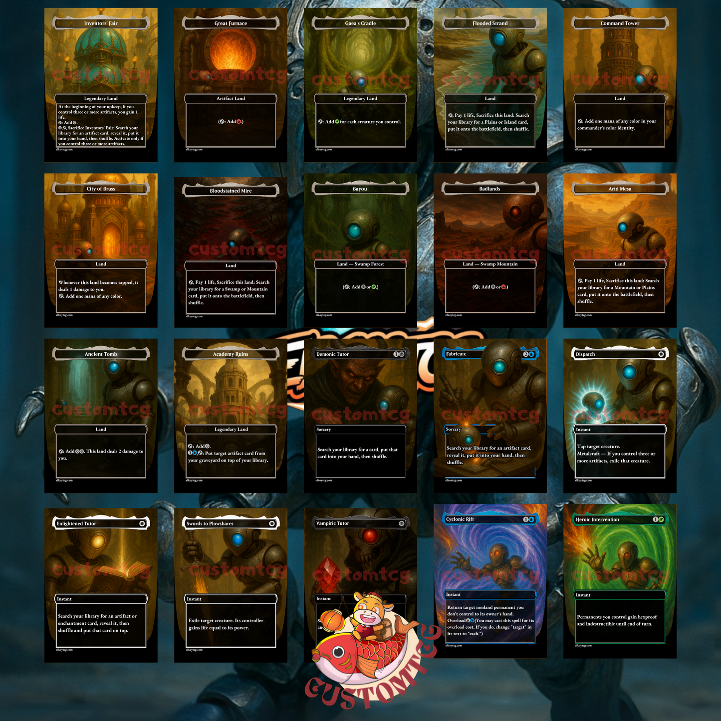 Urtet, Remnant of Memnarch Custom Deck (Top #59)