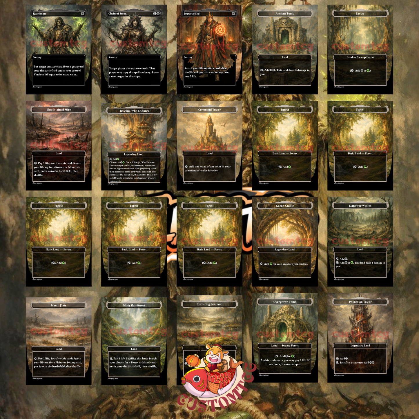 Grist, the Hunger Tide Custom Deck