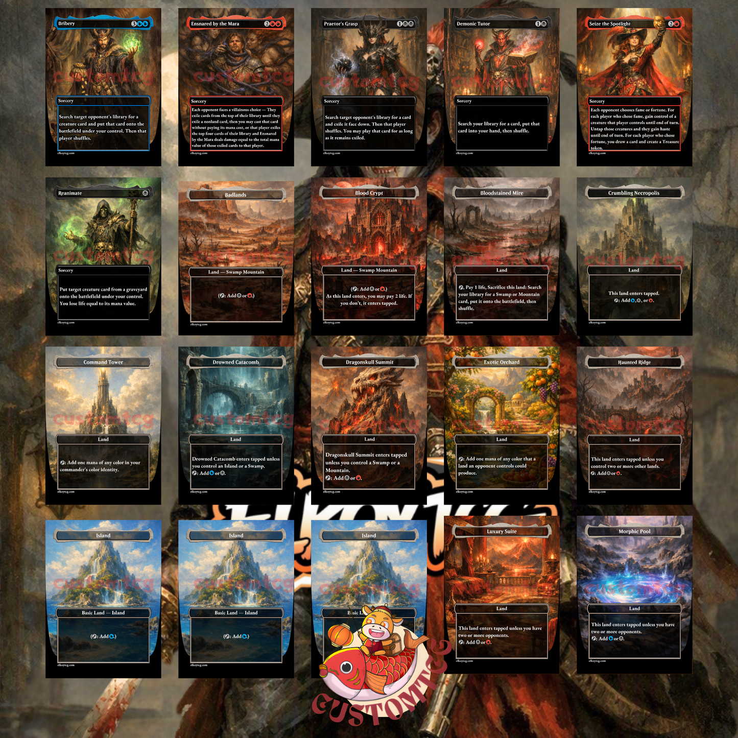 Don Andres, the Renegade — Grixis Steal & Pirates Custom Deck