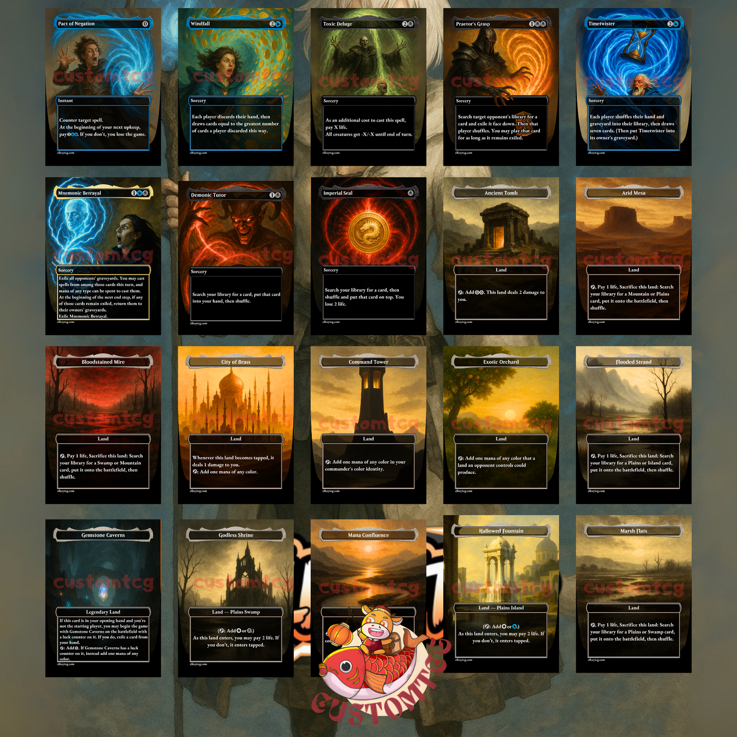 Y'shtola, Night's Blessed Custom Deck