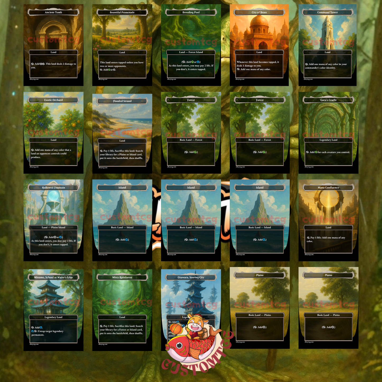 Helga, Skittish Seer – Custom Deck