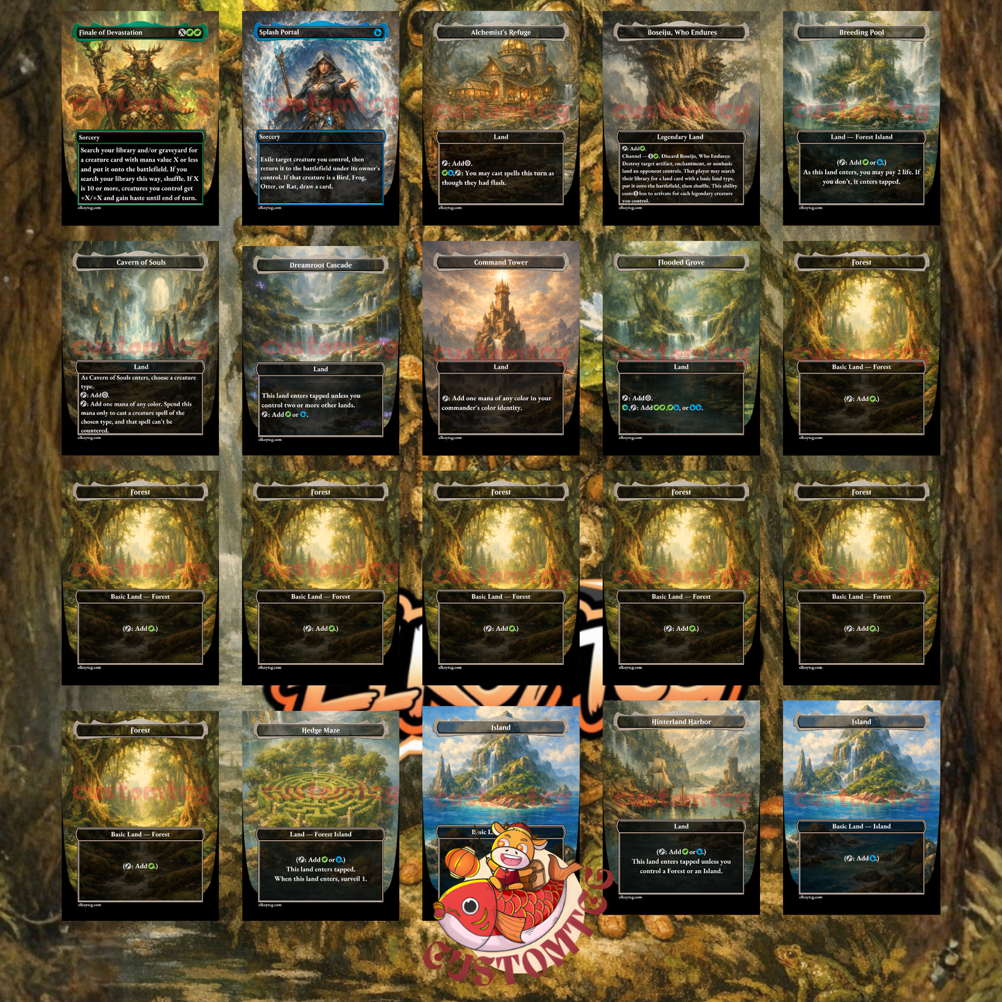 Clement, the Worrywort Custom Deck
