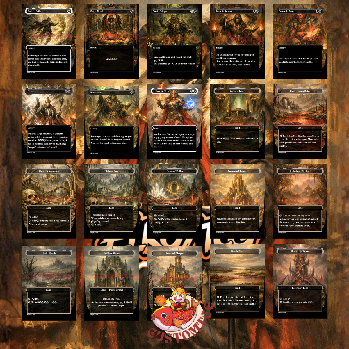 Kambal, Profiteering Mayor — Orzhov Token Swarm Custom Deck