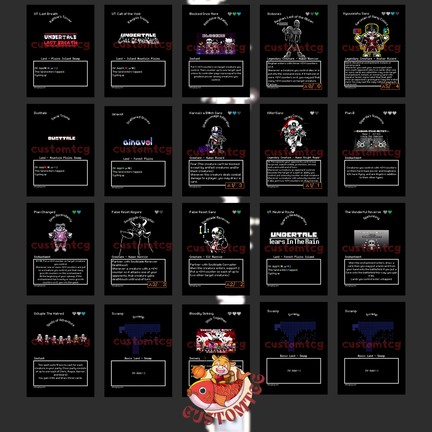 UNDERTALE Custom Deck