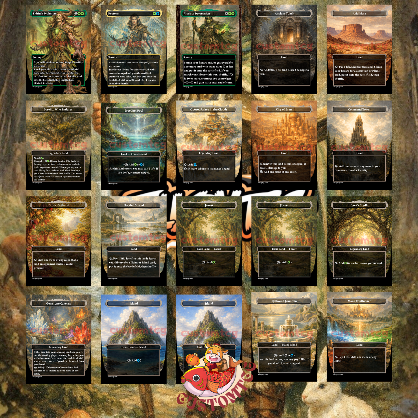 Chulane, Teller of Tales Custom Deck