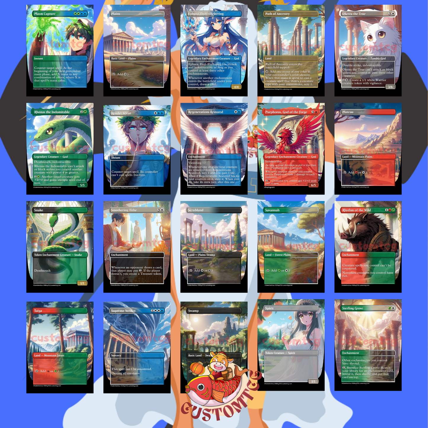 Gods Custom Deck - Niv-Mizzet Reborn