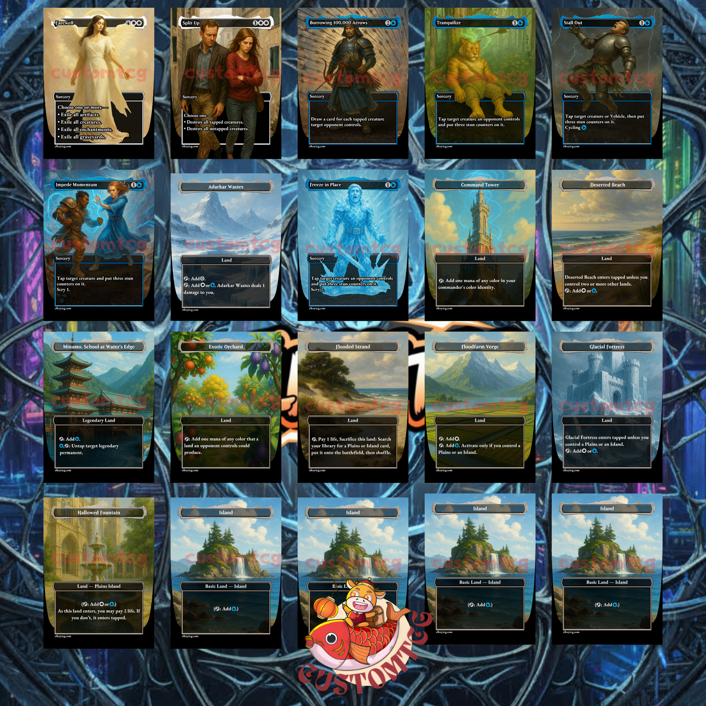 Sensational SM – Custom Deck (100 Cards + Tokens)
