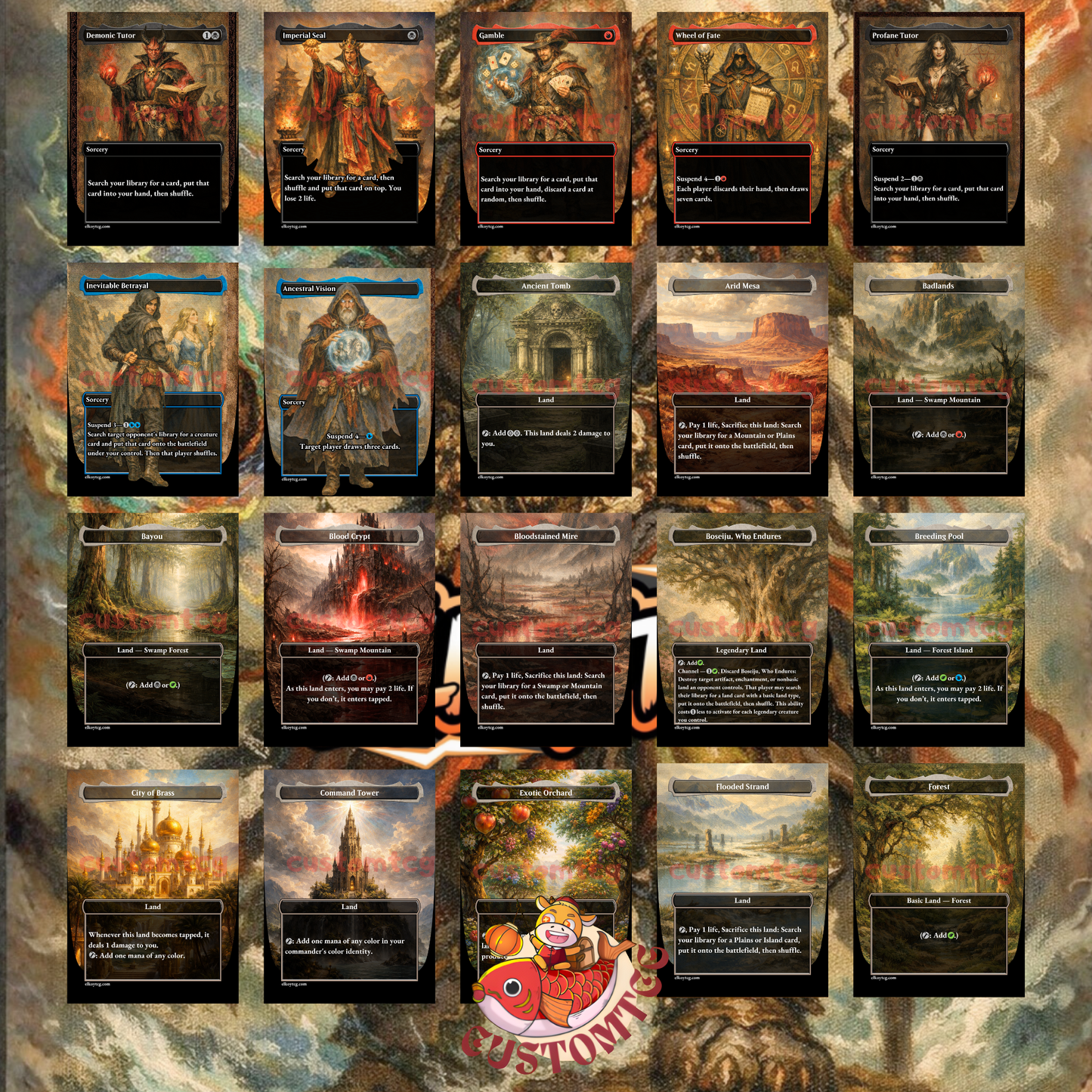 Yidris, Maelstrom Wielder Custom Deck