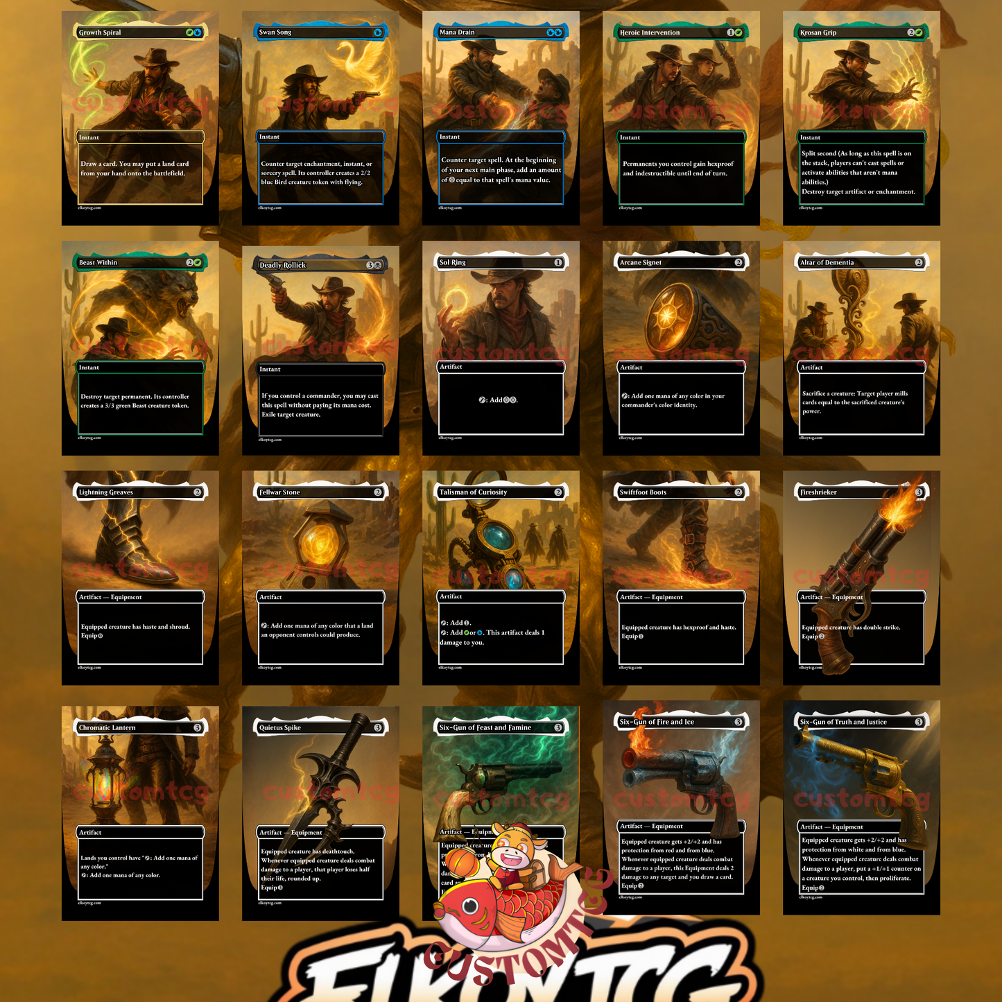 Felix Five-Boots Custom Decks