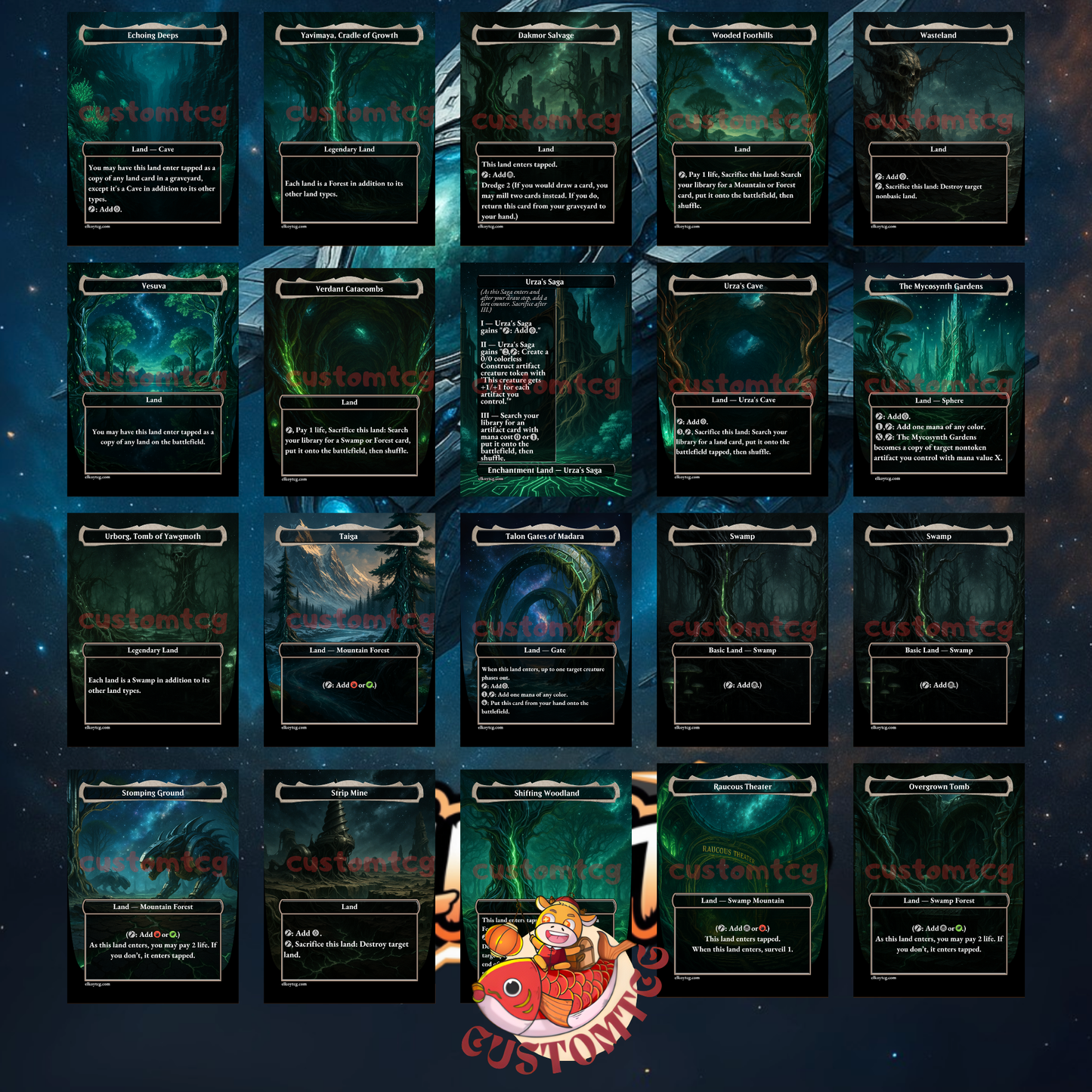 Hearthhull, the Worldseed – Custom Deck🌌