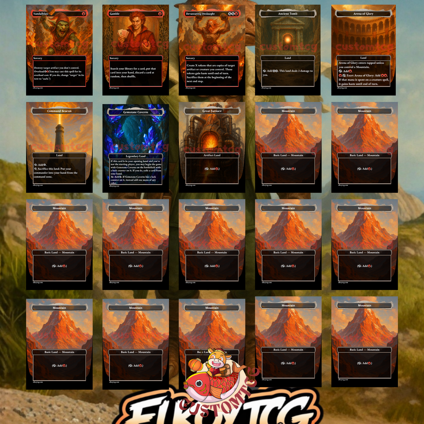 Tannuk, Steadfast Second Custom Deck
