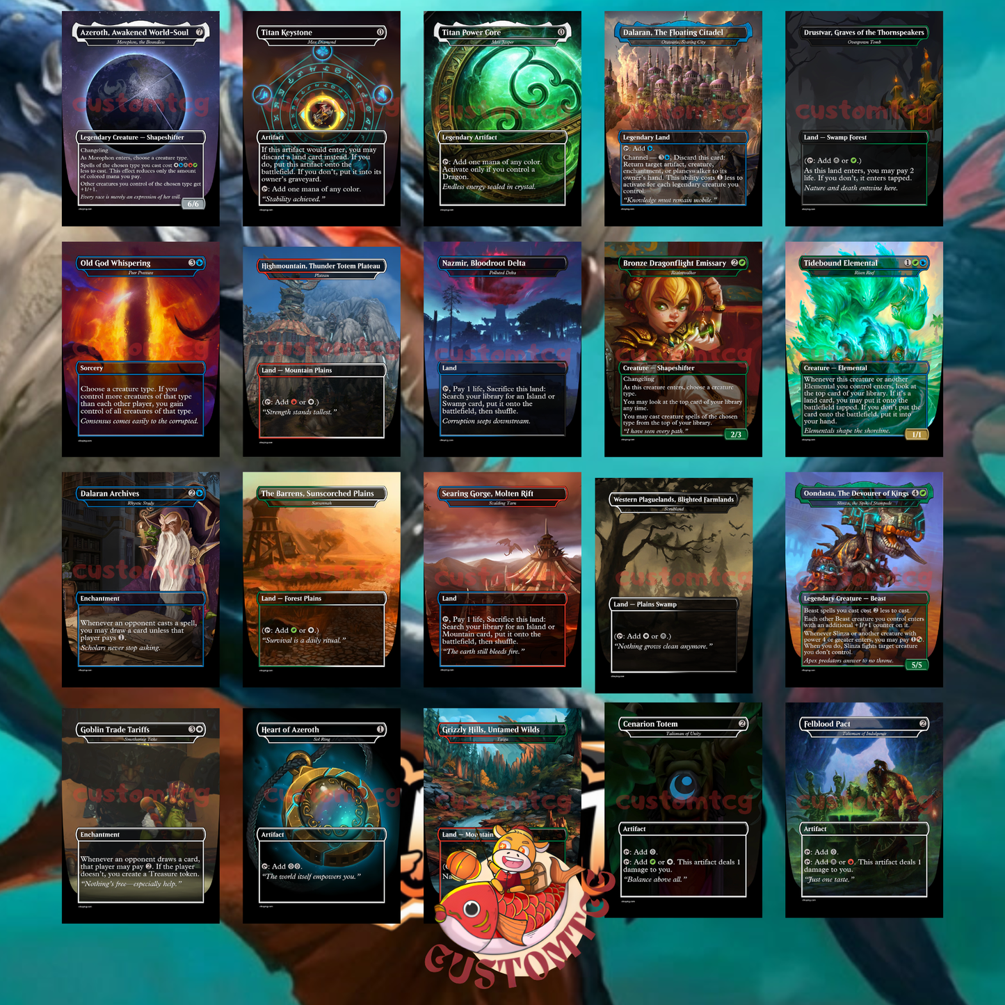 WoW Custom deck - Galakrond