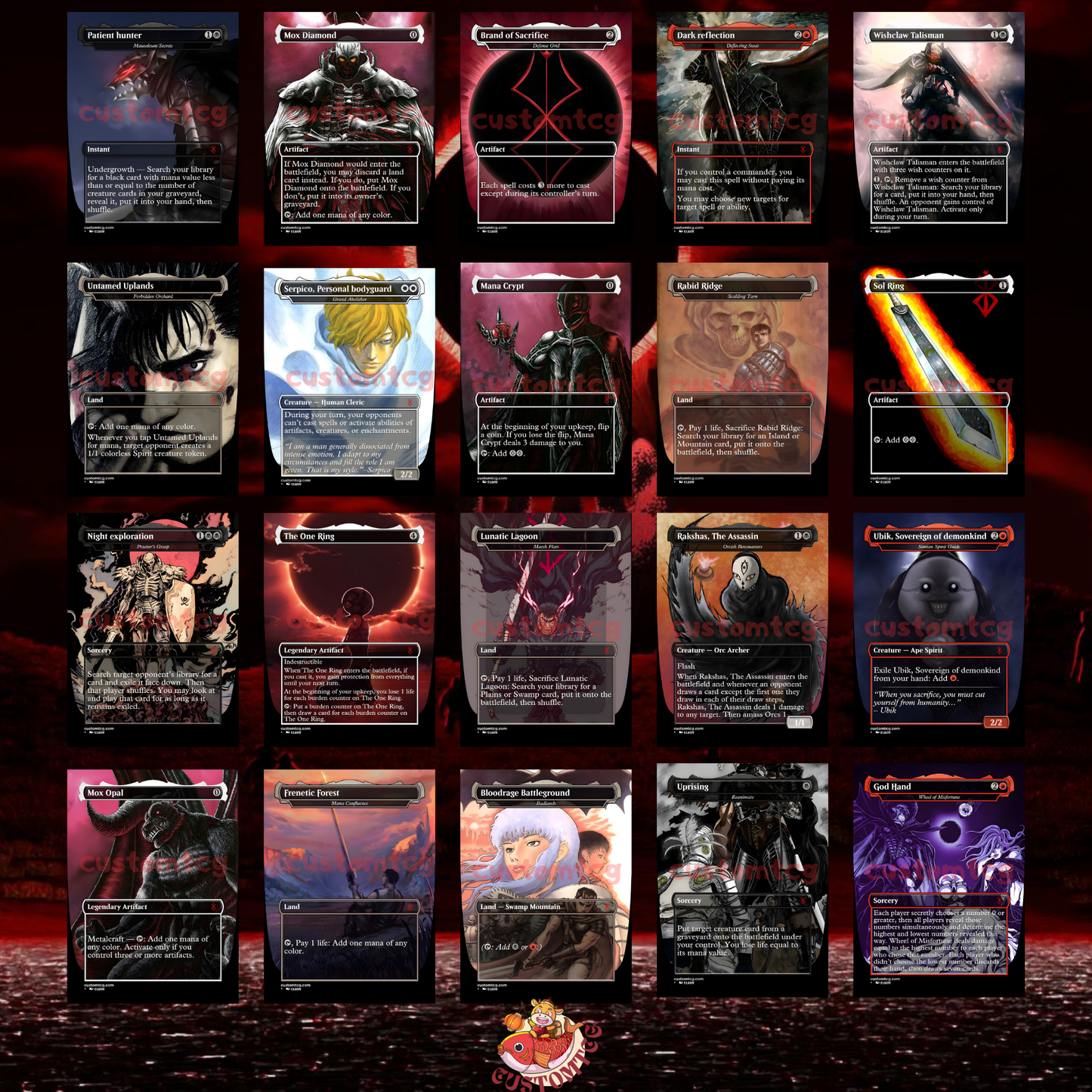 BERSERK V1 Commander Deck