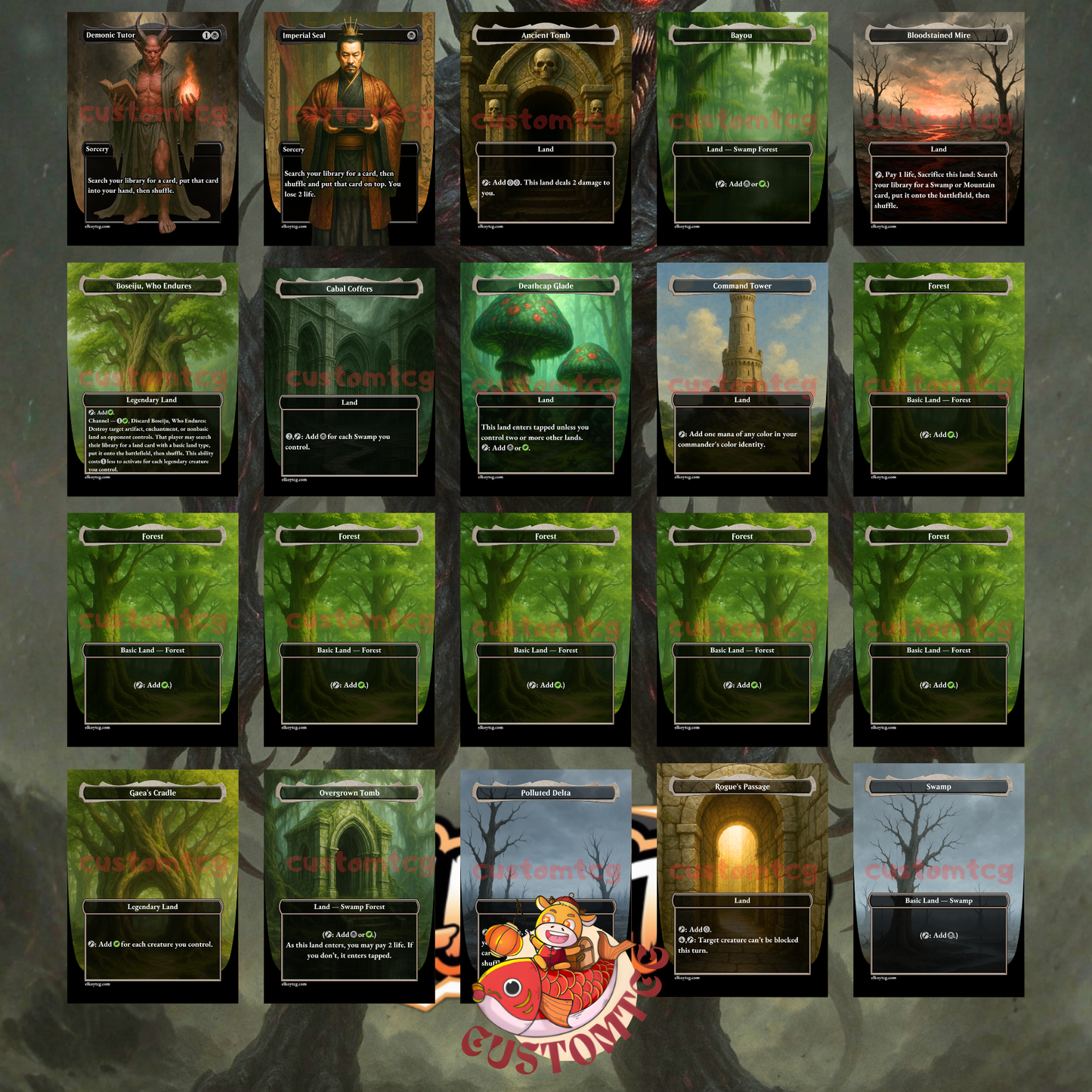 Venom, Deadly Devourer – Custom Deck (100 Cards + Tokens)