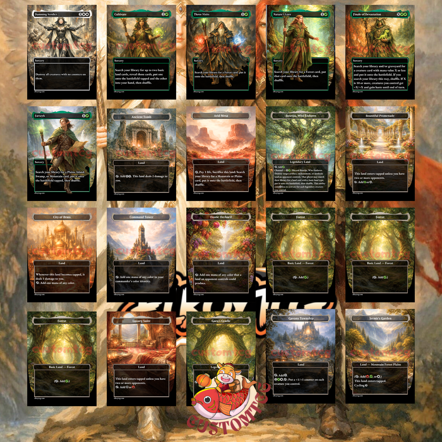 Shalai and Hallar Custom Deck