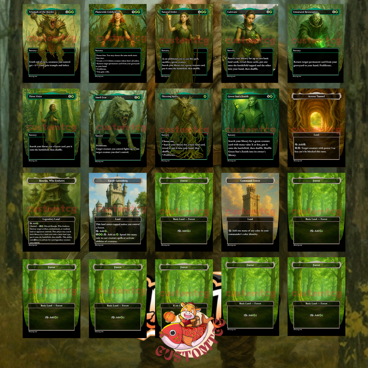 Fynn, the Fangbearer Custom Deck