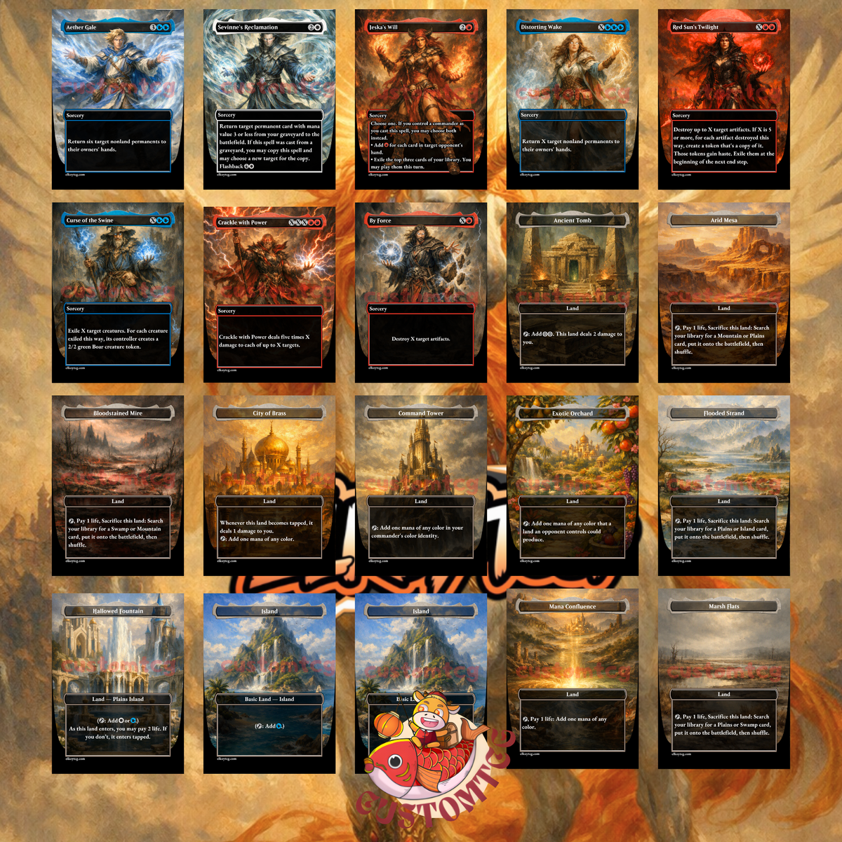 Hinata, Dawn-Crowned Custom Deck