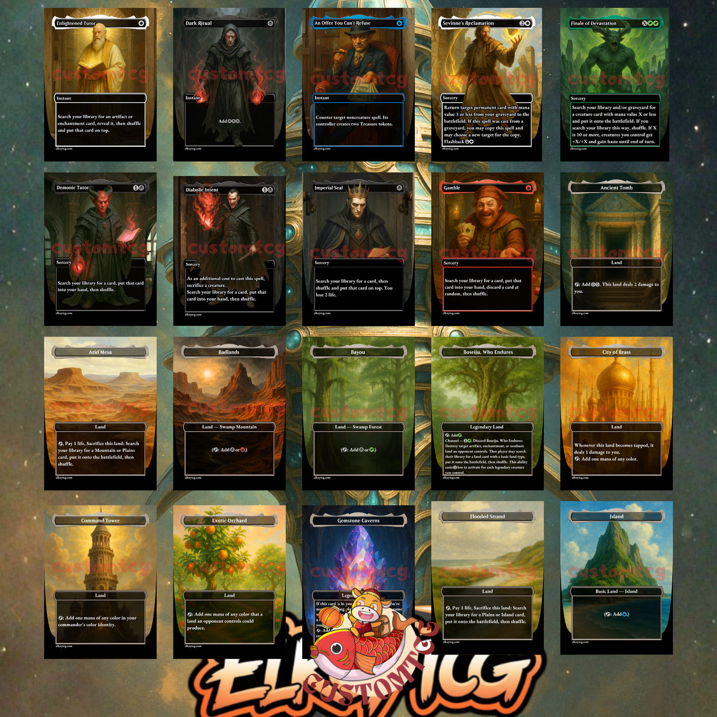 🌌 Infinite Guideline Station — Custom Deck