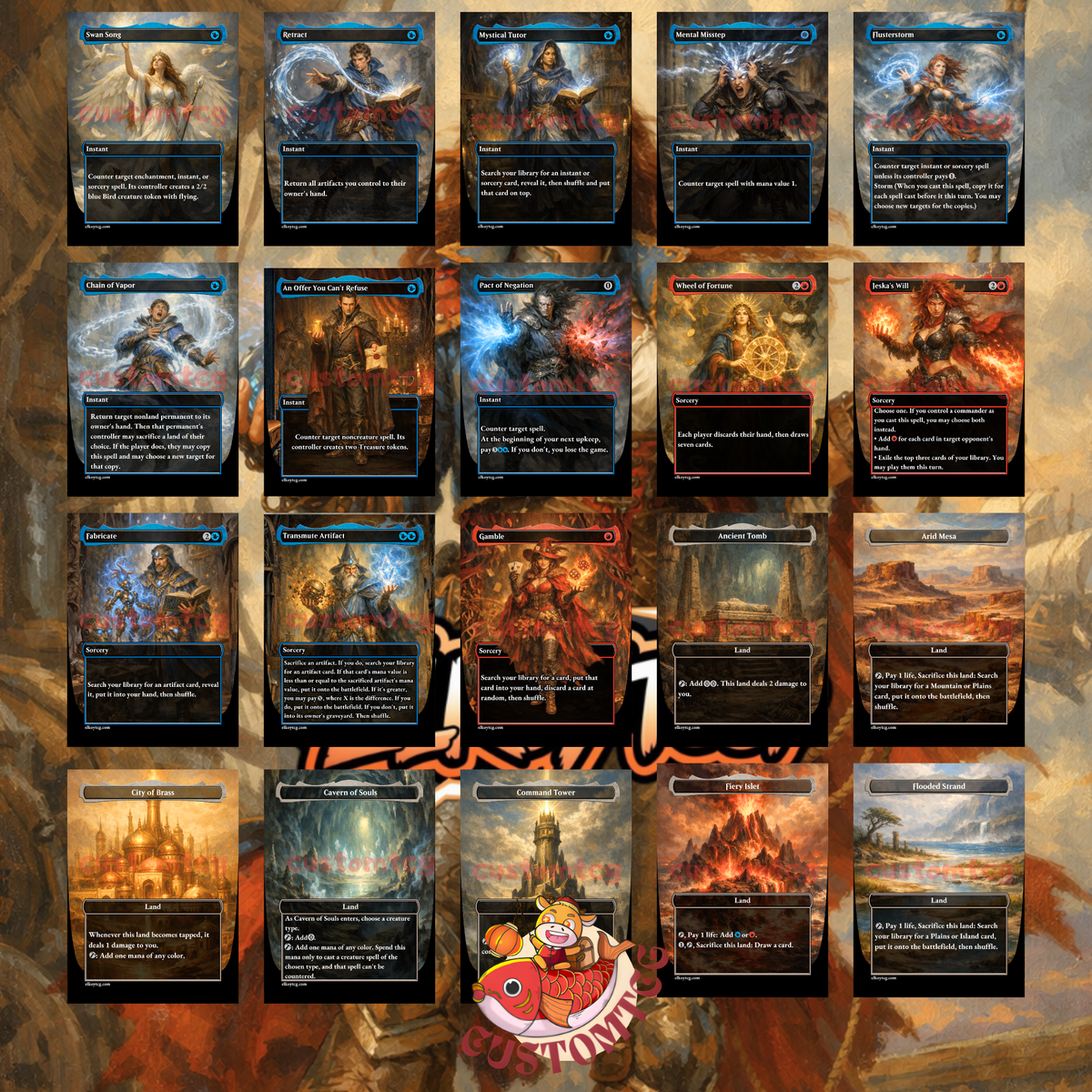 Jhoira, Weatherlight Captain custom deck