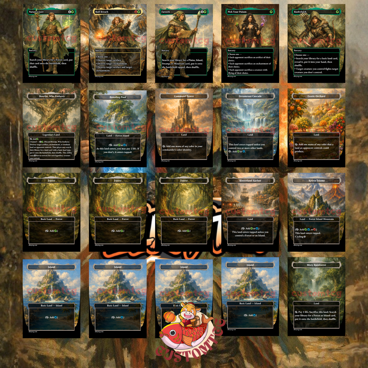 RIKU OF MANY PATHS — Temur Spellslinger Custom Deck