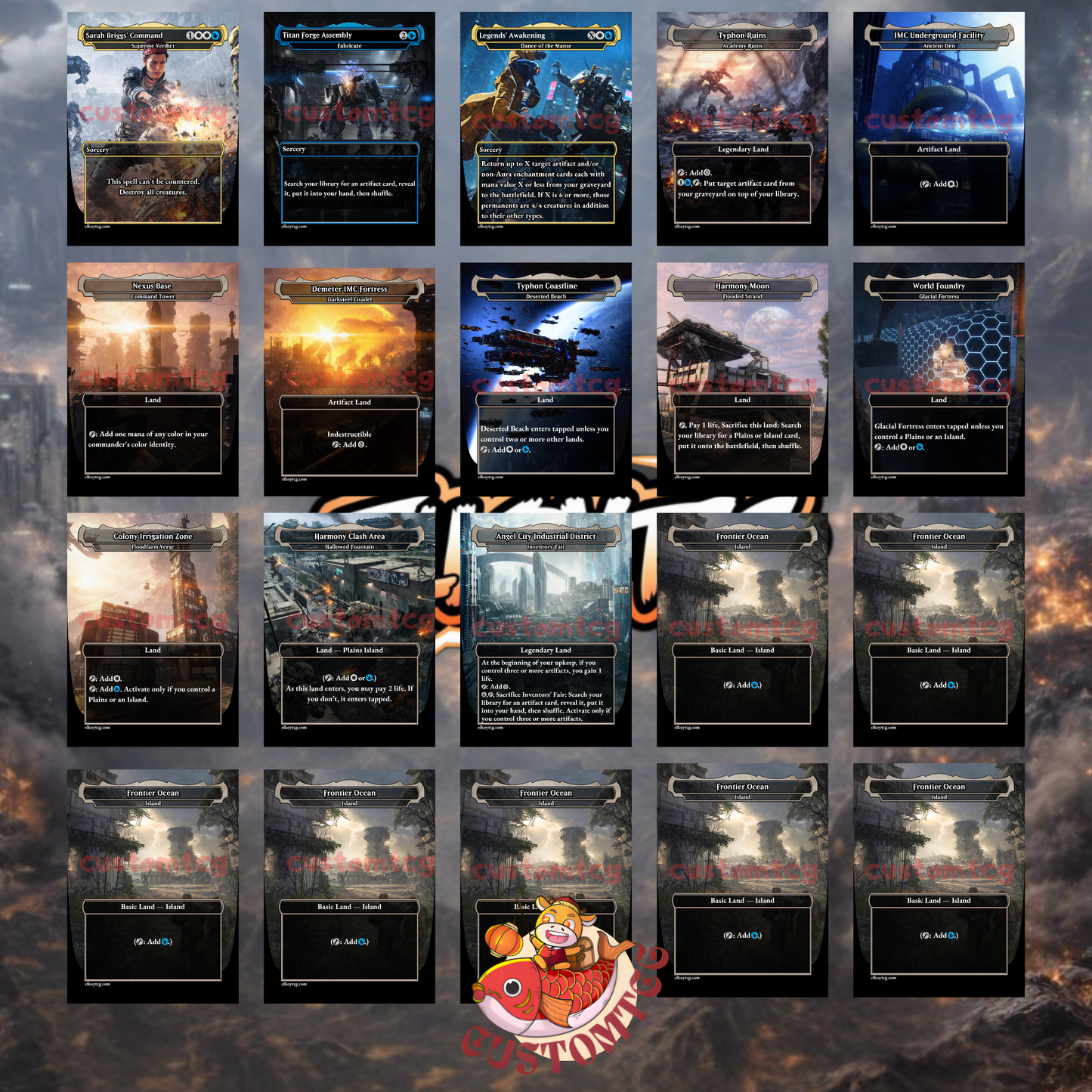 Titanfall Custom Deck