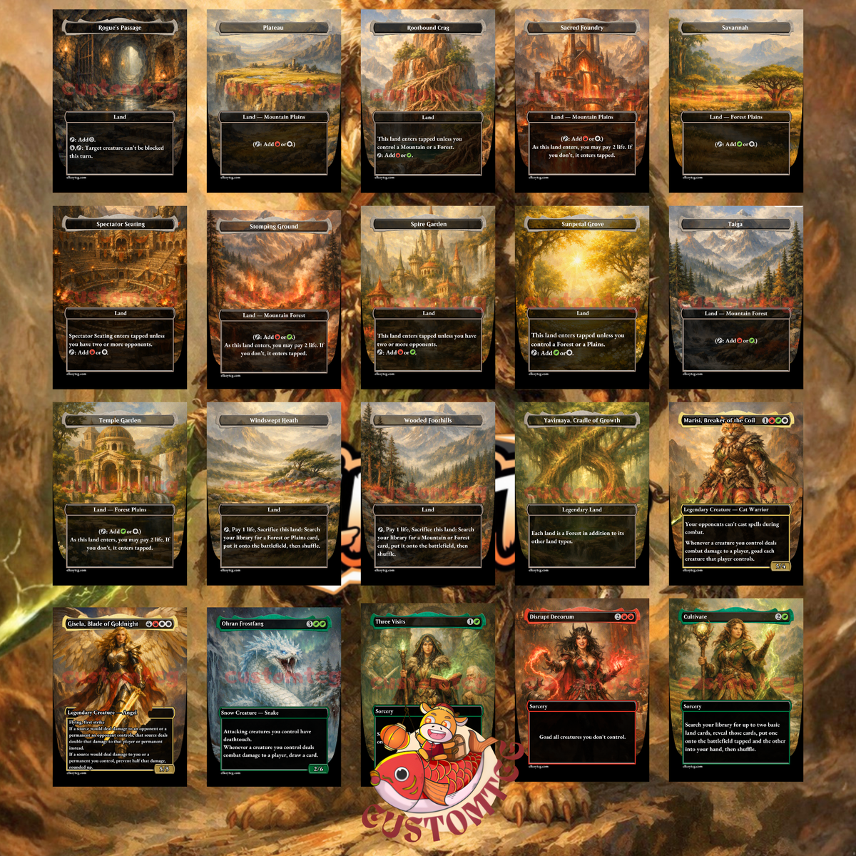 Marisi, Breaker of the Coil Custom Deck