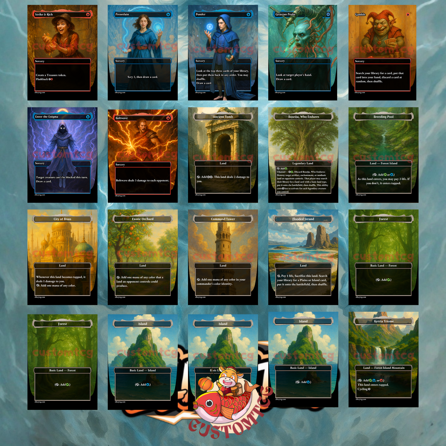 Storm, Force of Nature – Custom Deck