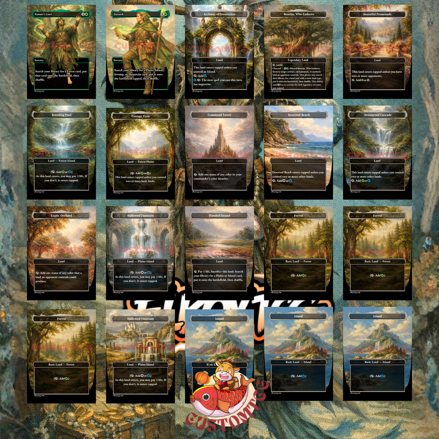 Morska, Undersea Sleuth Custom Deck