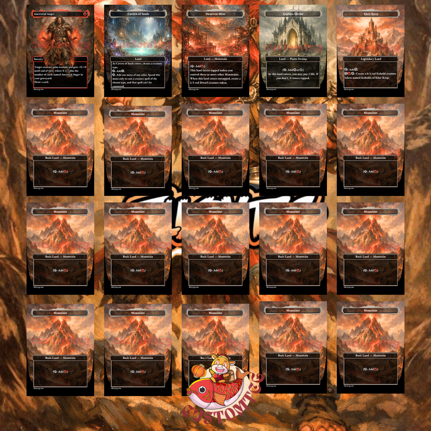 Zada, Hedron Grinder – Custom Goblin Deck (100 Cards + Tokens) 🔥