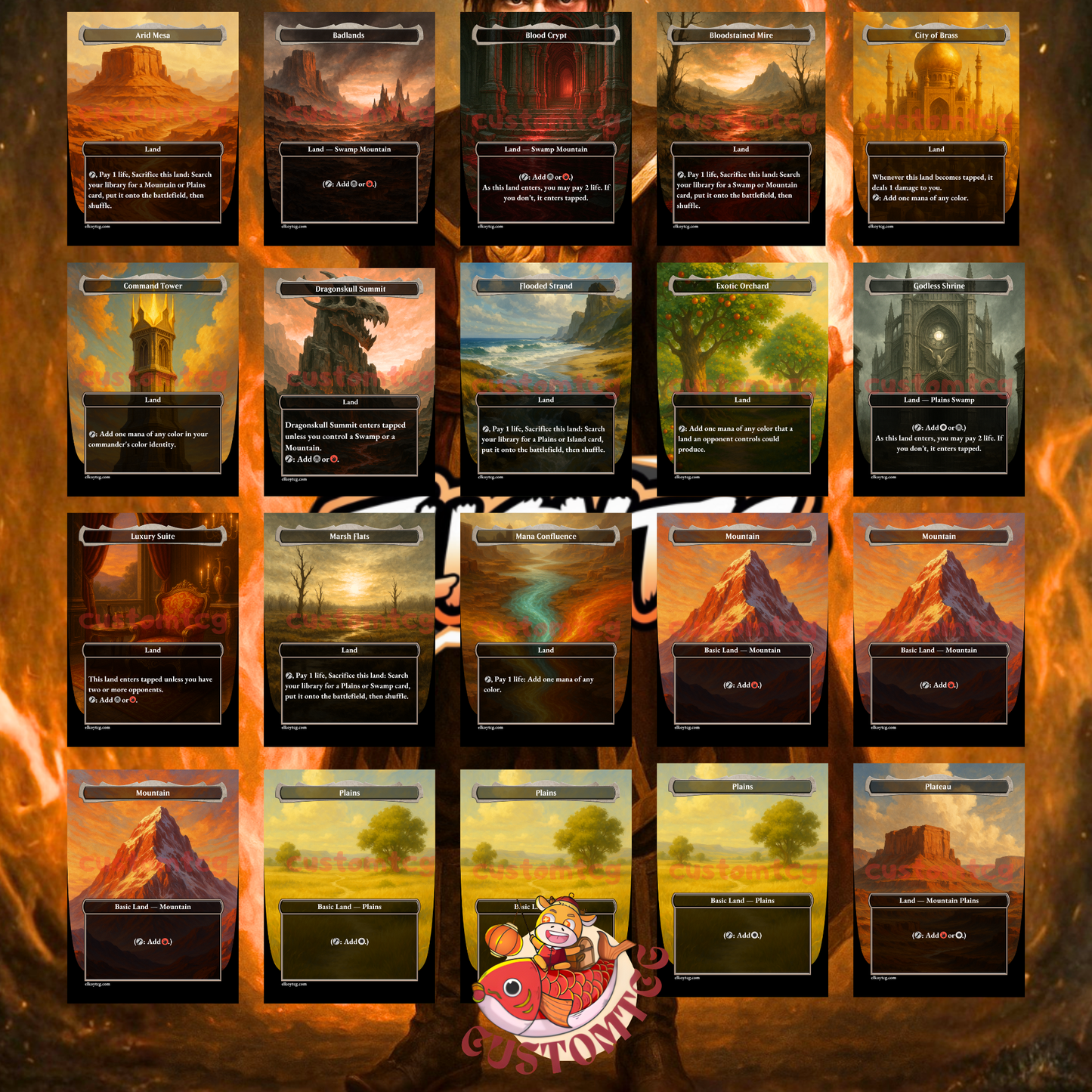 Fire Lord Zuko Custom Deck