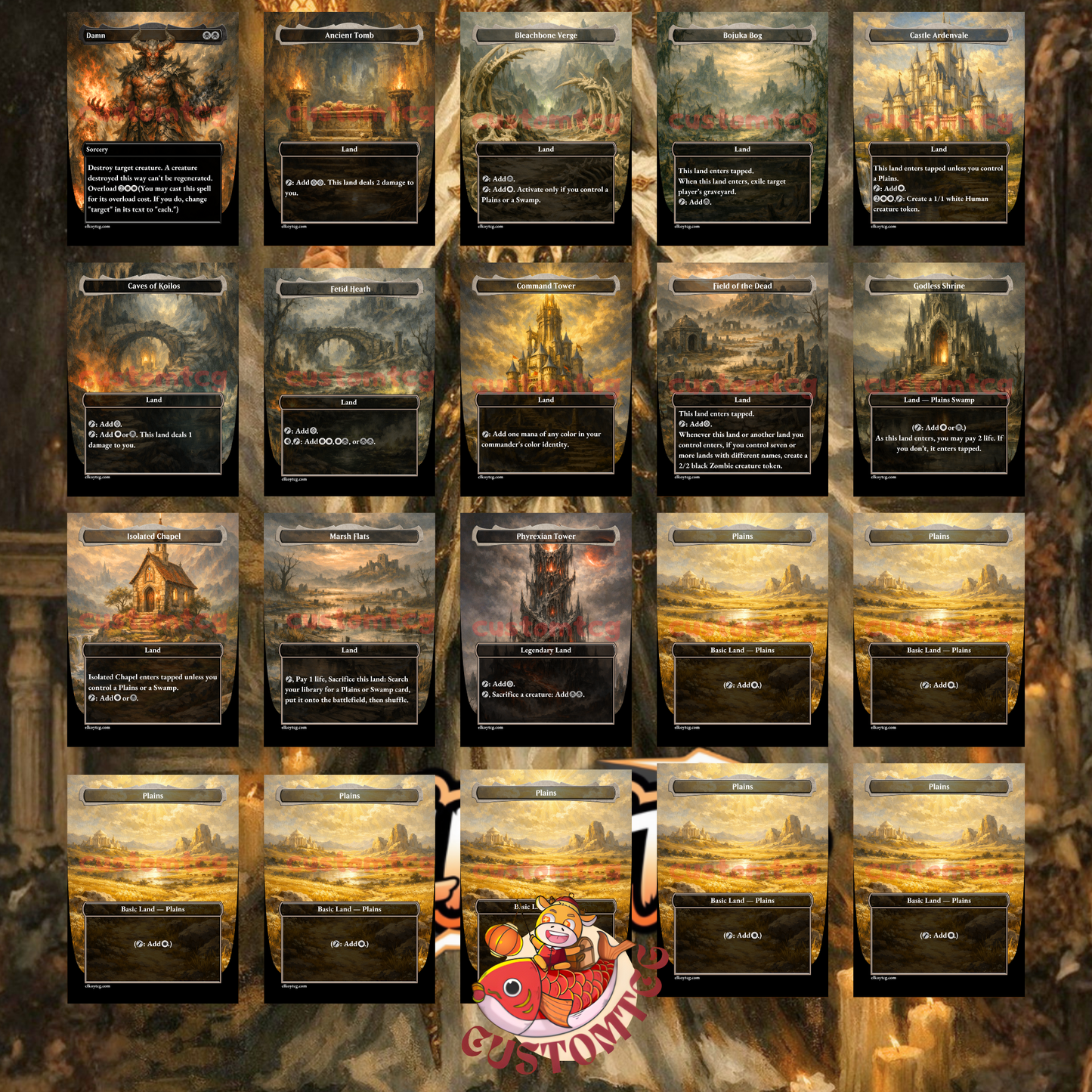 Thalisse, Reverent Medium Custom Deck
