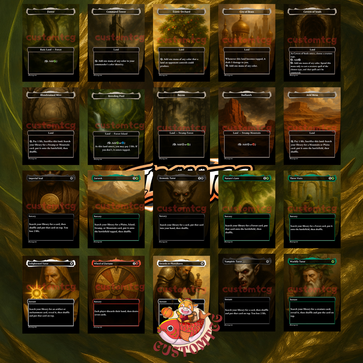 The First Sliver Custom Deck 🌟 - Bestseller 2024