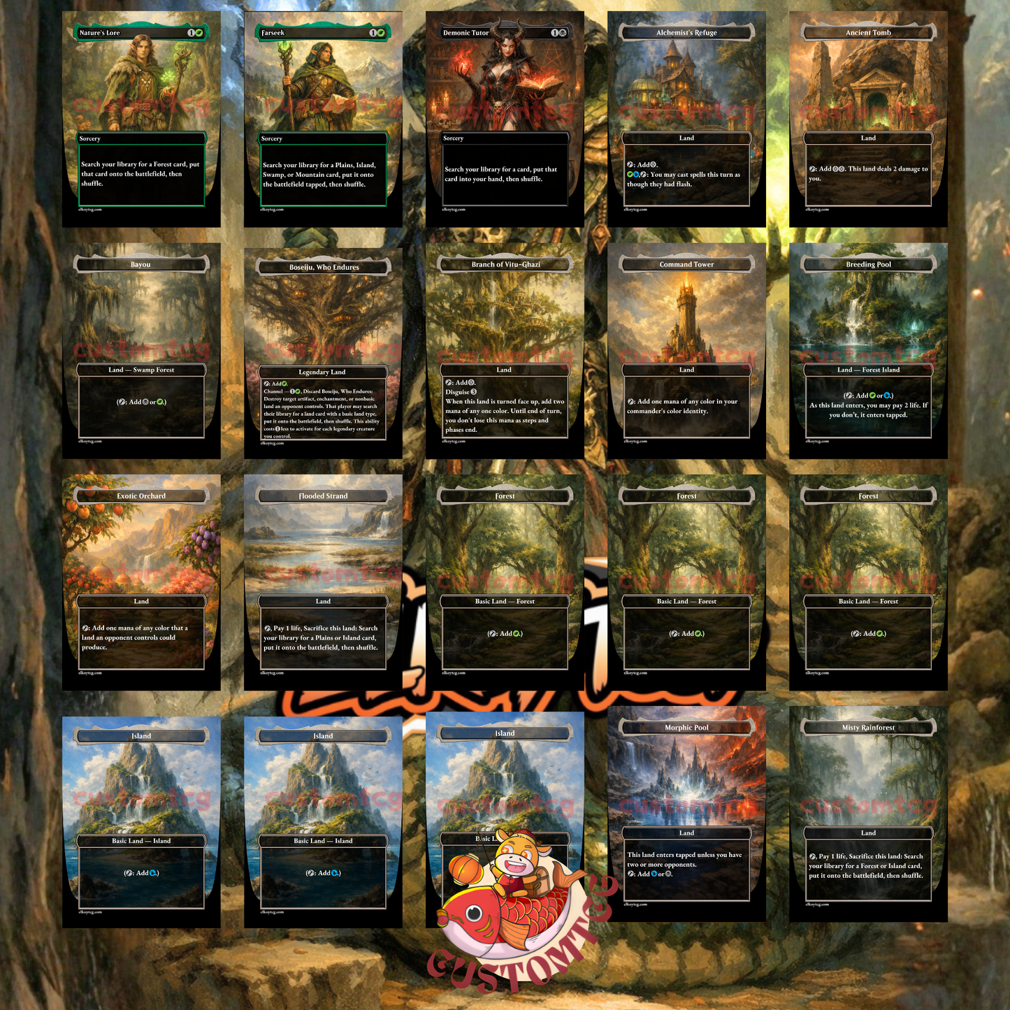 Kadena, Slinking Sorcerer Custom Deck