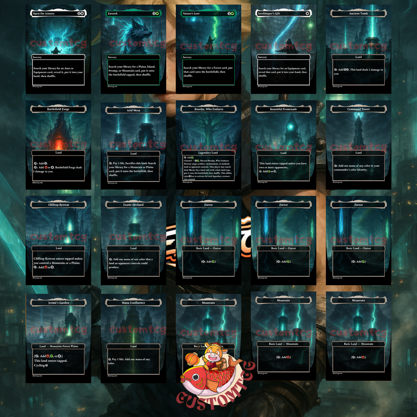 Cloud, Ex-SOLDIER – Custom Deck